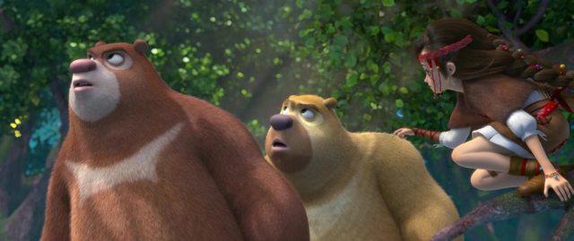 盘点熊出没中不怕熊大熊二的五个角色，纳雅反过来把熊二给吓一跳