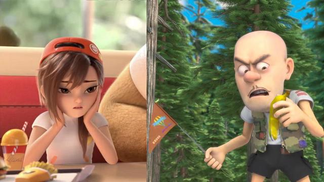 《熊出没》中人气最高的CP，看到第四对你可能会想动手“打我”