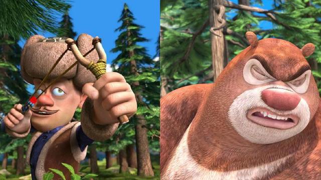 《熊出没》中人气最高的CP，看到第四对你可能会想动手“打我”