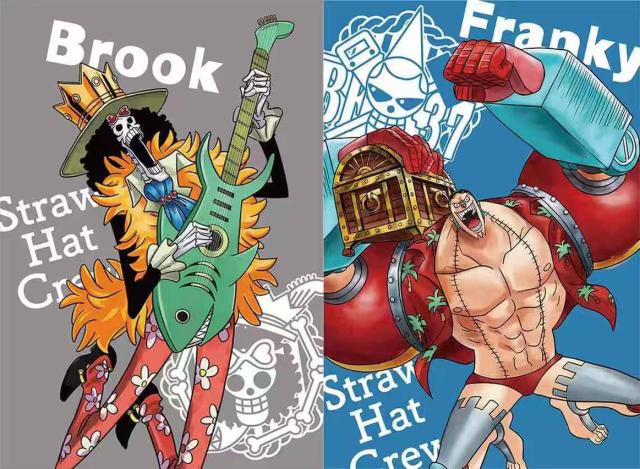 海贼王：路飞等人明信片公布，路飞帅气有型，乔巴萌到融化！