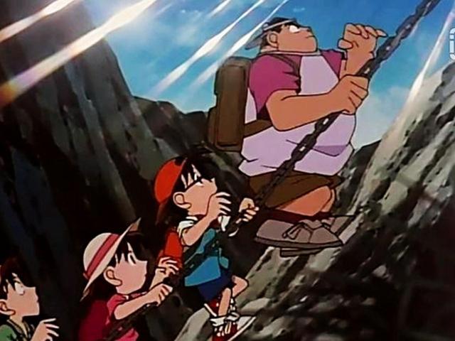 名侦探柯南：少儿不宜的4个镜头，小兰冲凉，柯南“流鼻血”