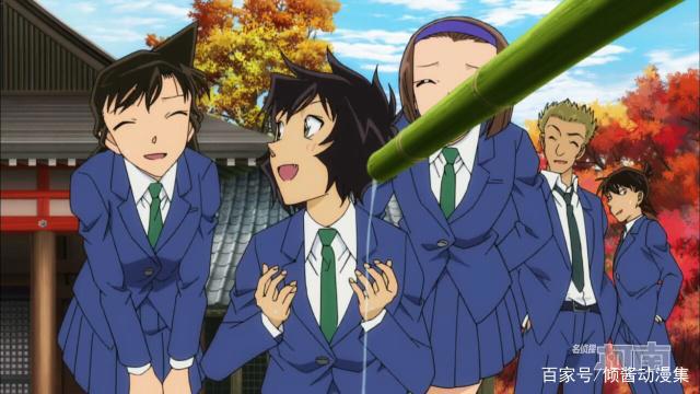 名侦探柯南：帝丹高中修学旅行，同框的新兰发糖知多少？