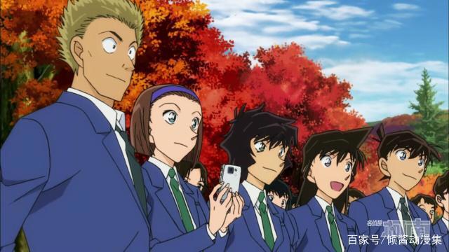 名侦探柯南：帝丹高中修学旅行，同框的新兰发糖知多少？