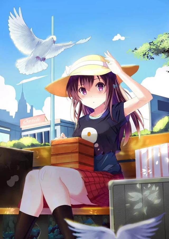 少女编号：声优女神乌丸千岁插画分享，喜欢就带走吧