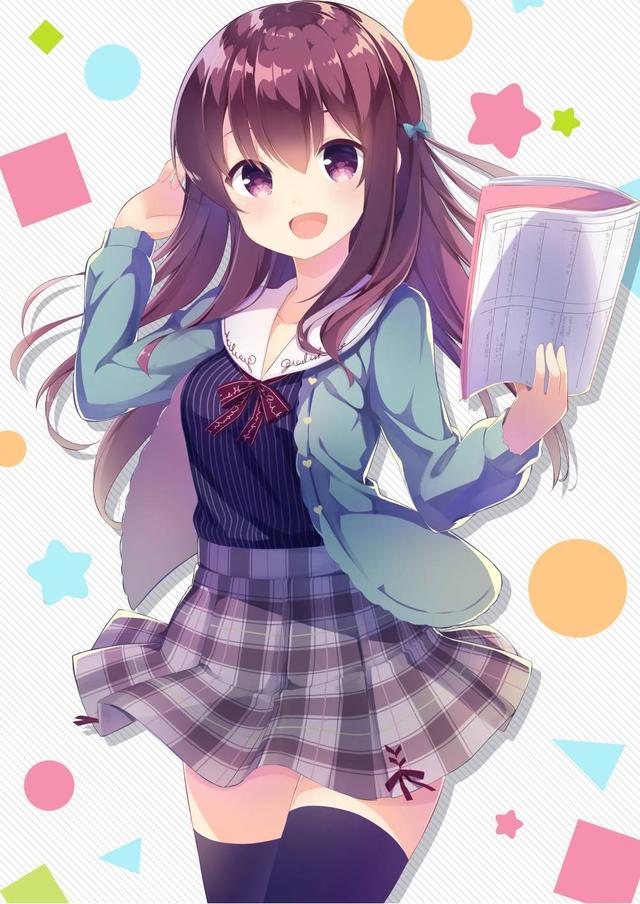 少女编号：声优女神乌丸千岁插画分享，喜欢就带走吧