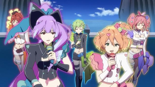 机战、歌姬、三角恋，外加抖腿神曲，堪称动漫界的一股泥石流