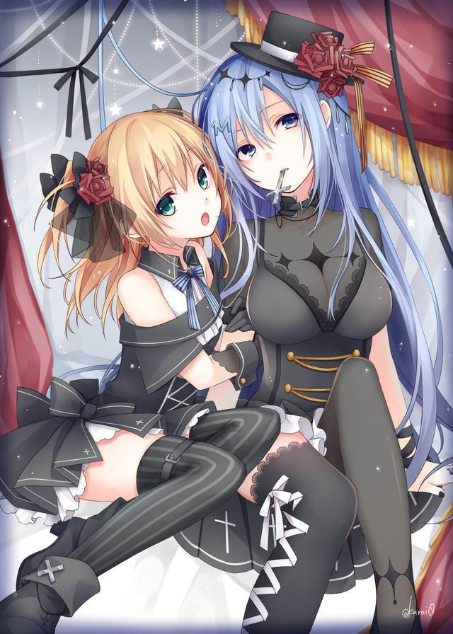 免费福利：宅男的春天，超高人气动漫女神插画分享