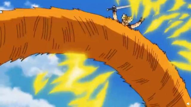 龙珠英雄第4集：红发悟空让堪巴发狂，他来自超赛神亚莫西时代？