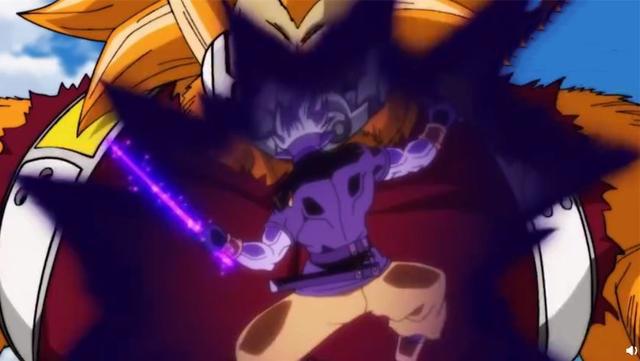 龙珠英雄第4集：红发悟空让堪巴发狂，他来自超赛神亚莫西时代？