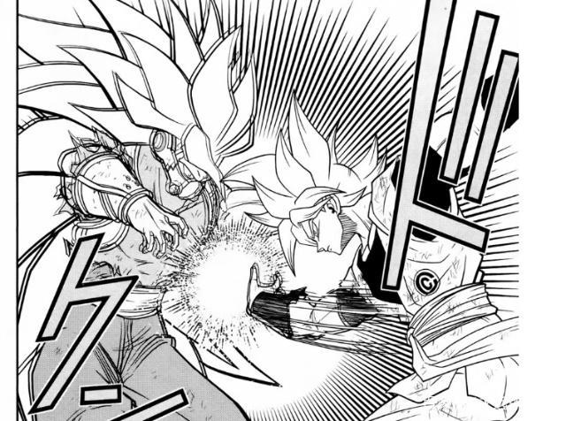 龙珠英雄漫画第5回：剧情大改，自在极意功悟空援救超4贝吉特！