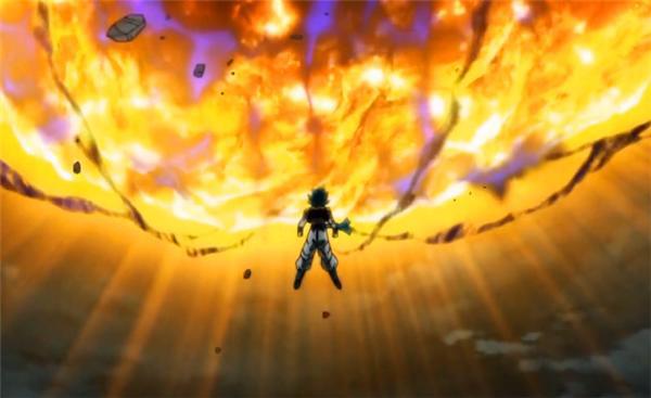 超龙珠英雄18集：强敌扬言能打败全王，结果连悟吉塔都打不过