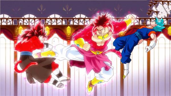 龙珠英雄30集：超四布罗利亮相，战斗力崩塌，两个贝吉特打不过