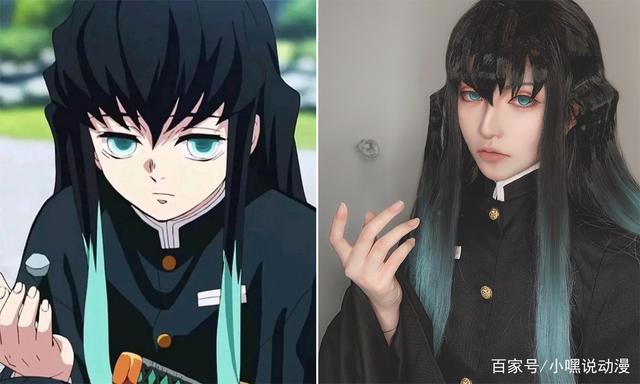 《鬼灭之刃》超神COS，伊之助A爆了，弥豆子却是个男人