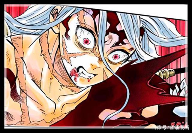 《鬼灭之刃》漫画199话，无惨变成了巨婴形态，炭治郎失去了手臂