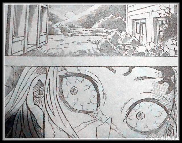 《鬼灭之刃》漫画199话，无惨变成了巨婴形态，炭治郎失去了手臂