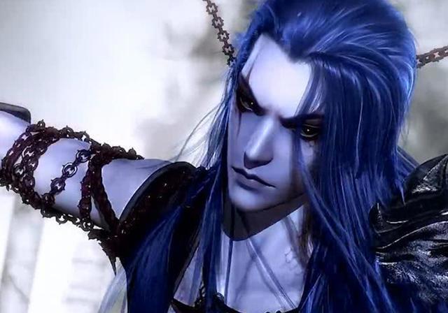 《天宝伏妖录》戴面具的刘非，银发加高马尾，肯定是个大帅哥！