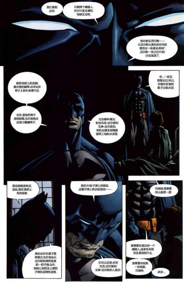 （DC漫画）蝙蝠侠：哥谭骑士第一期