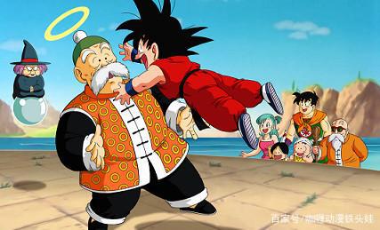 七龙珠：看到小悟空扑到爷爷悟饭怀里，观众：我的眼里进沙子了