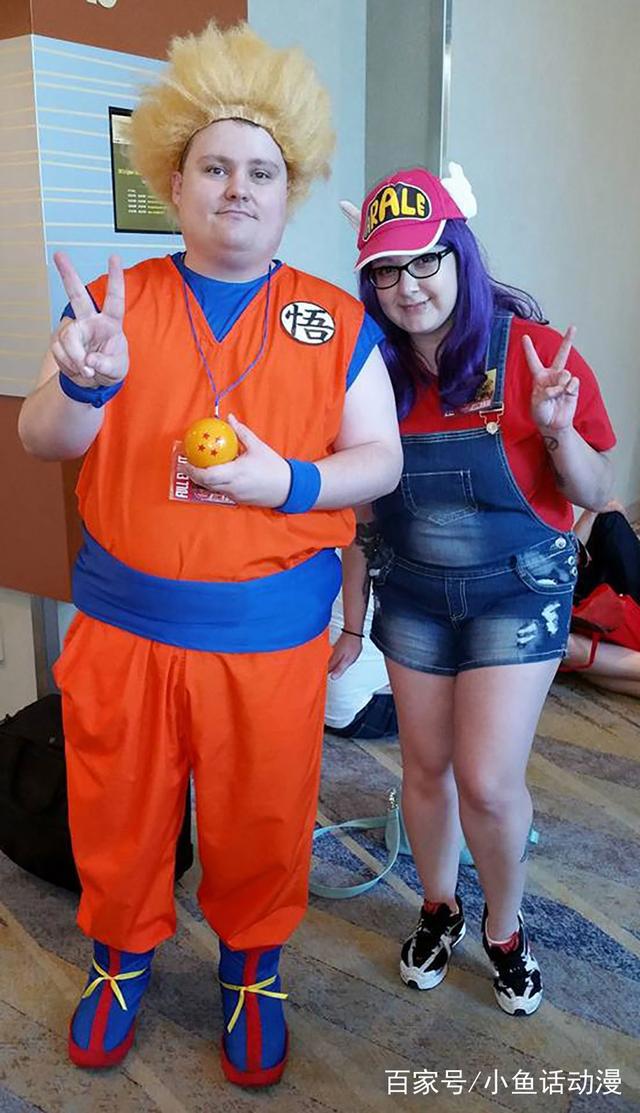 龙珠：八张孙悟空和阿拉蕾的合照，小悟空卡哇伊阿拉蕾萌萌哒！