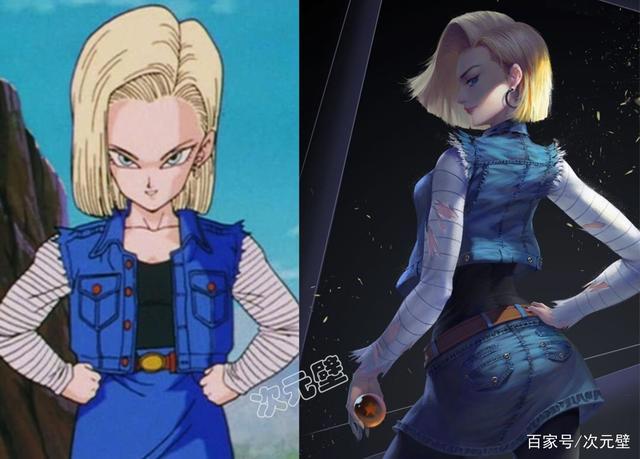 龙珠变“真实风格”：小悟空超可爱，你觉得18号是第一美女么？