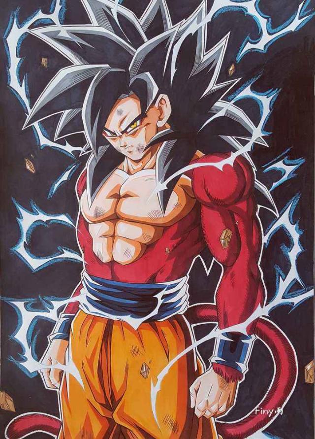 龙珠GT：小悟空实力很差，靠着孙女芳芳，才成为超四！