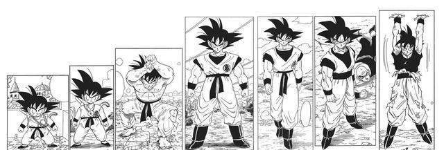 《龙珠》原著中，悟空的8大形态