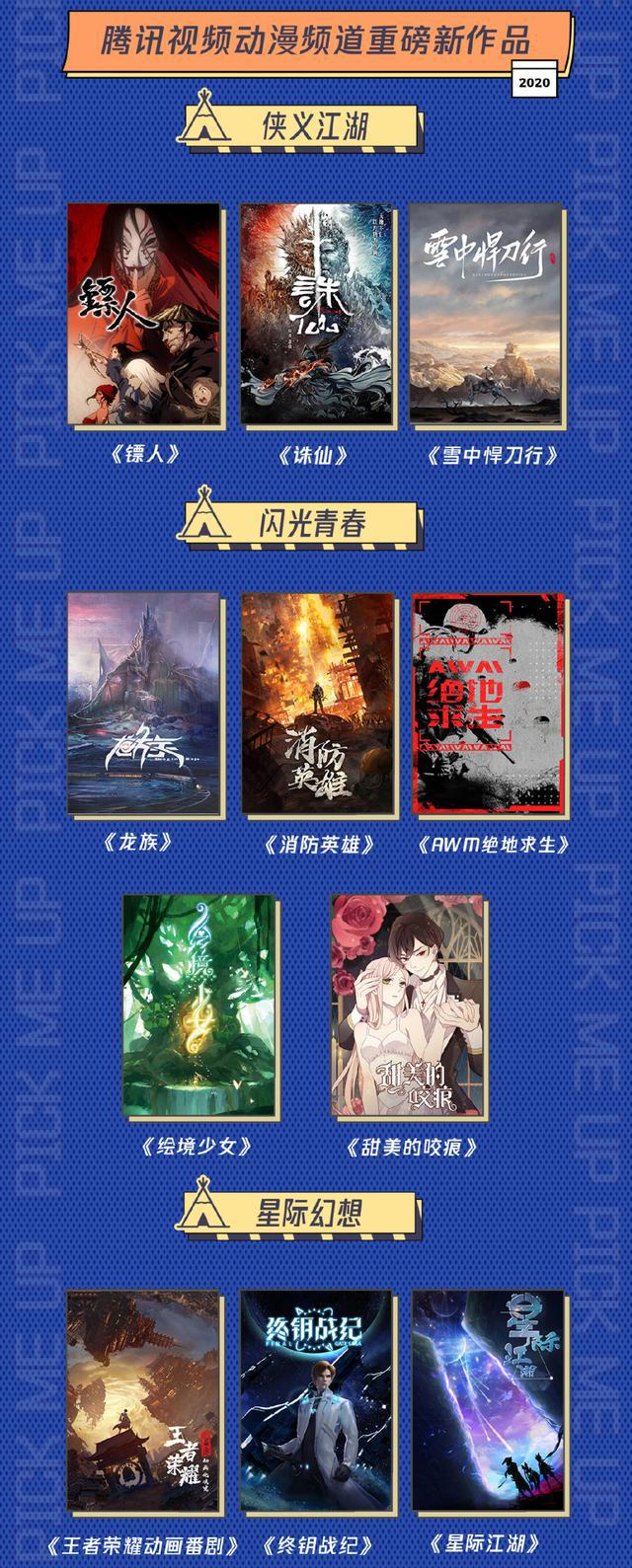 海贼王即将迎来最终章，腾讯公布64部国漫新作｜动漫大事件