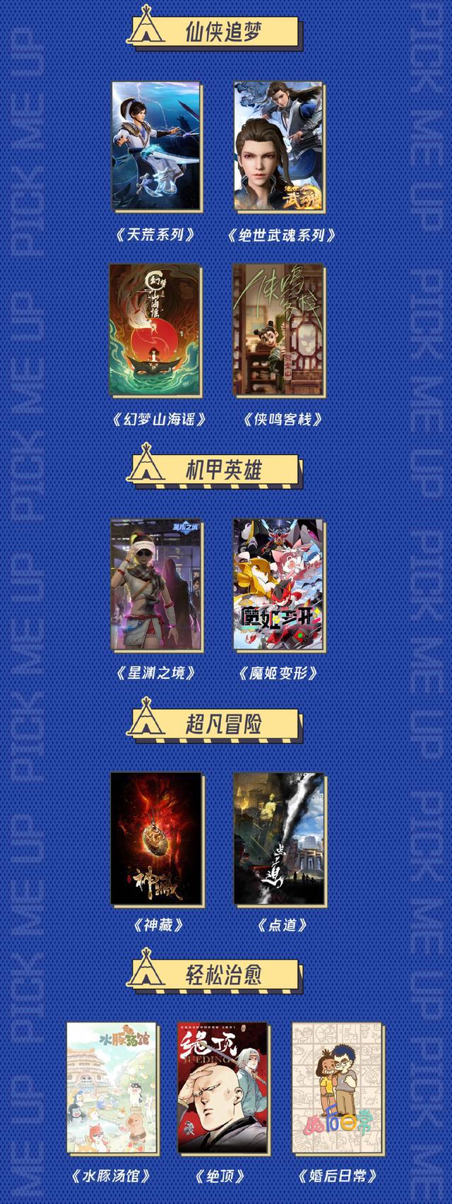 海贼王即将迎来最终章，腾讯公布64部国漫新作｜动漫大事件