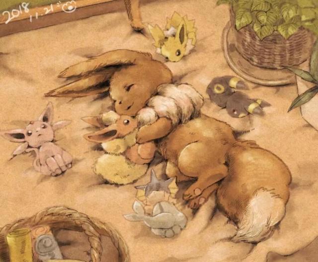 日本大神创作，百年前的精灵图鉴，当《精灵宝可梦》变成童话故事
