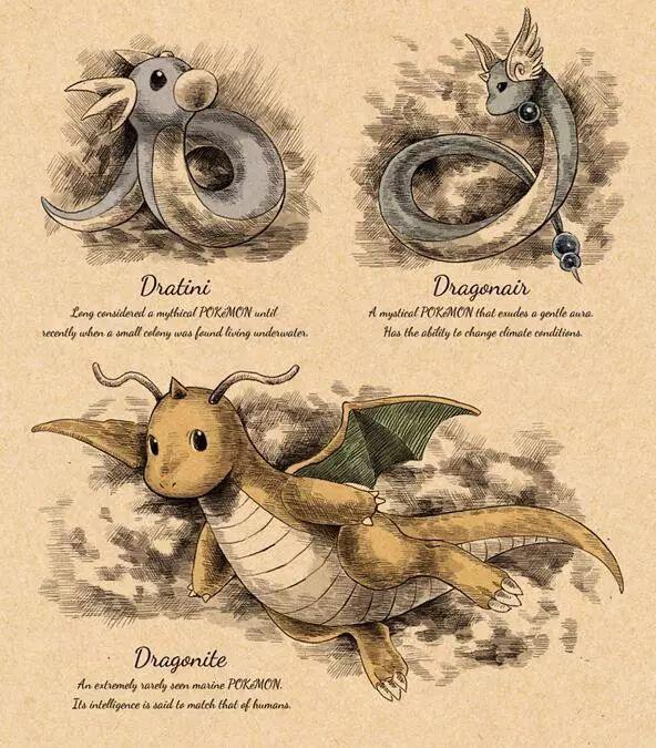 日本大神创作，百年前的精灵图鉴，当《精灵宝可梦》变成童话故事