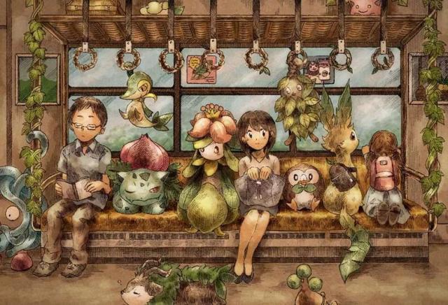 日本大神创作，百年前的精灵图鉴，当《精灵宝可梦》变成童话故事