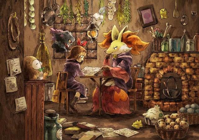 日本大神创作，百年前的精灵图鉴，当《精灵宝可梦》变成童话故事