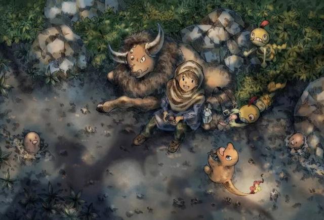 日本大神创作，百年前的精灵图鉴，当《精灵宝可梦》变成童话故事