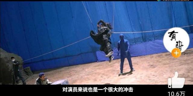 有翡特辑：赵丽颖高难度威亚动作，王一博说侠义就是问心无愧！