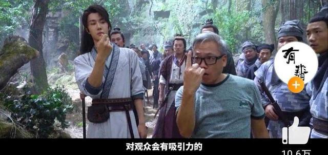 有翡特辑：赵丽颖高难度威亚动作，王一博说侠义就是问心无愧！