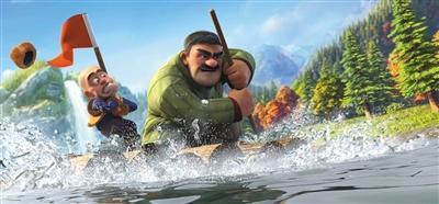 光头强父亲向儿子认错是进步