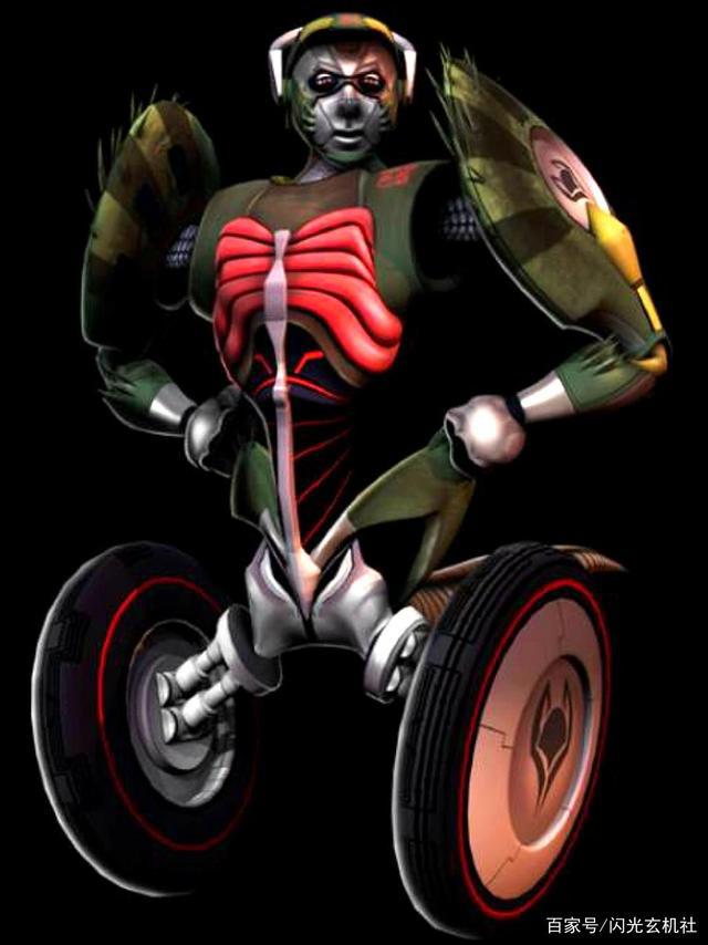 变形金刚动漫人物：猛兽侠剧情中角色个性奇特的老鼠勇士