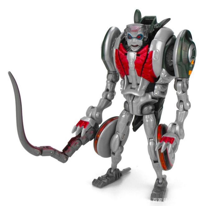 变形金刚动漫人物：猛兽侠剧情中角色个性奇特的老鼠勇士