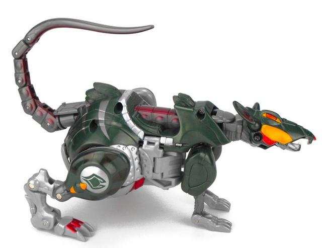 变形金刚动漫人物：猛兽侠剧情中角色个性奇特的老鼠勇士