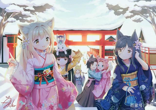 动漫中那些和服少女，原来和服里面还有这个秘密？