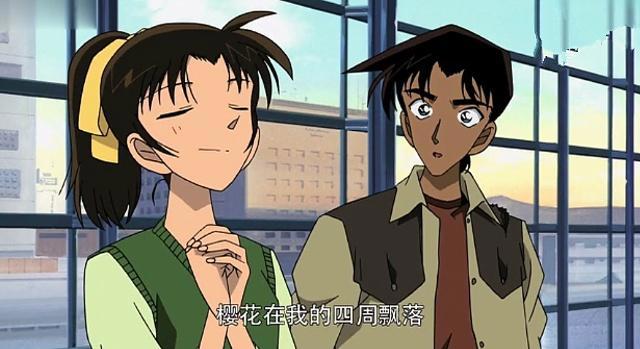 名侦探柯南：迷宫的十字路口，服部和叶的初遇，一见钟情的开端