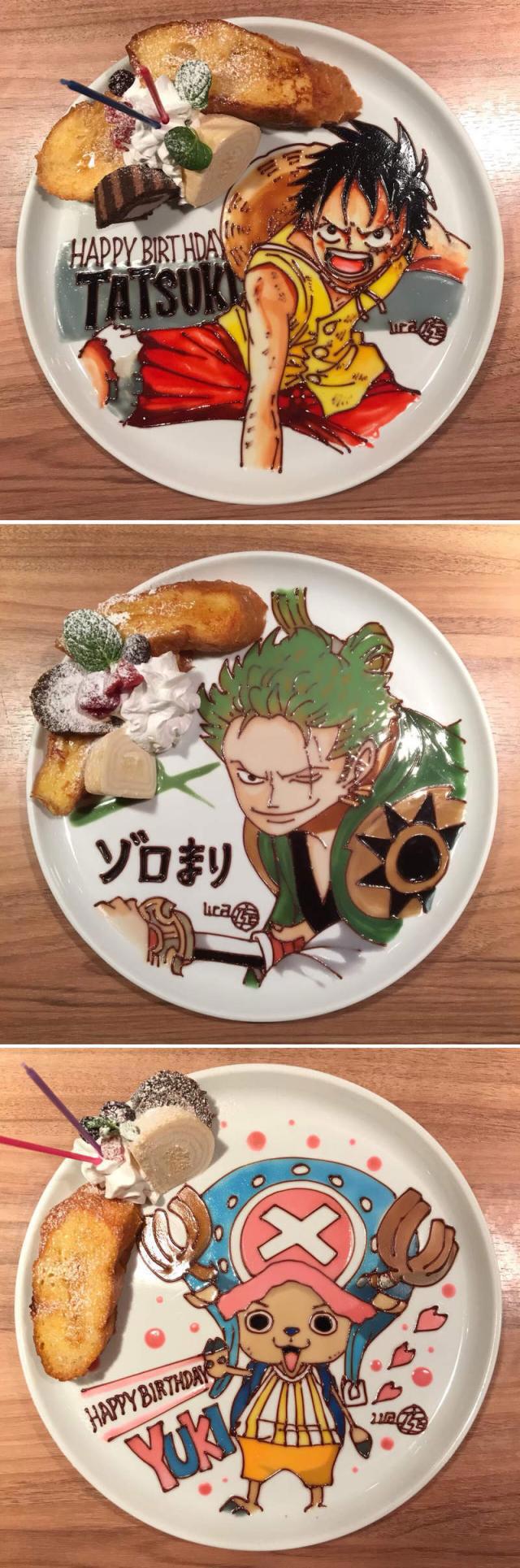 又萌又好吃：动漫巧克力甜点画，看到喜欢的角色肯定把盘子舔干净