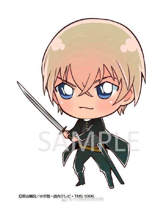 Q版名侦探柯南，变小了的男角色，秀一最可爱，最后一张认不得？