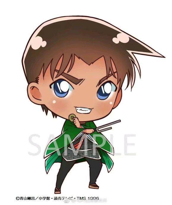 Q版名侦探柯南，变小了的男角色，秀一最可爱，最后一张认不得？