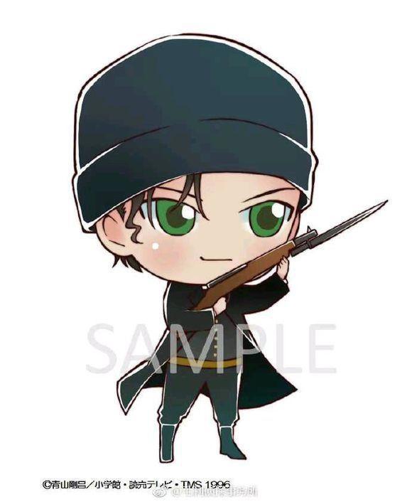 Q版名侦探柯南，变小了的男角色，秀一最可爱，最后一张认不得？