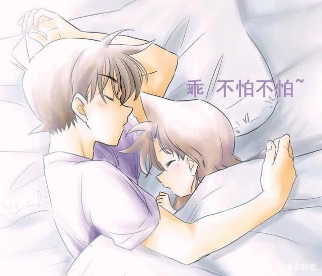 如果变小的是小兰，《名侦探柯南》将是新一和他的小女友的日常！