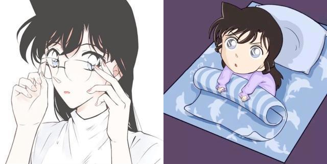 柯南中的角色集体变小，如果柯南还不够萌，黑衣人这组你一定喜欢