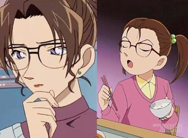 柯南中的角色集体变小，如果柯南还不够萌，黑衣人这组你一定喜欢