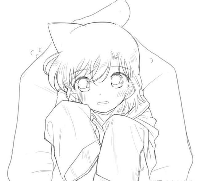 《名侦探柯南》：如果变小的是小兰，那将是甜到腻的恋爱番！