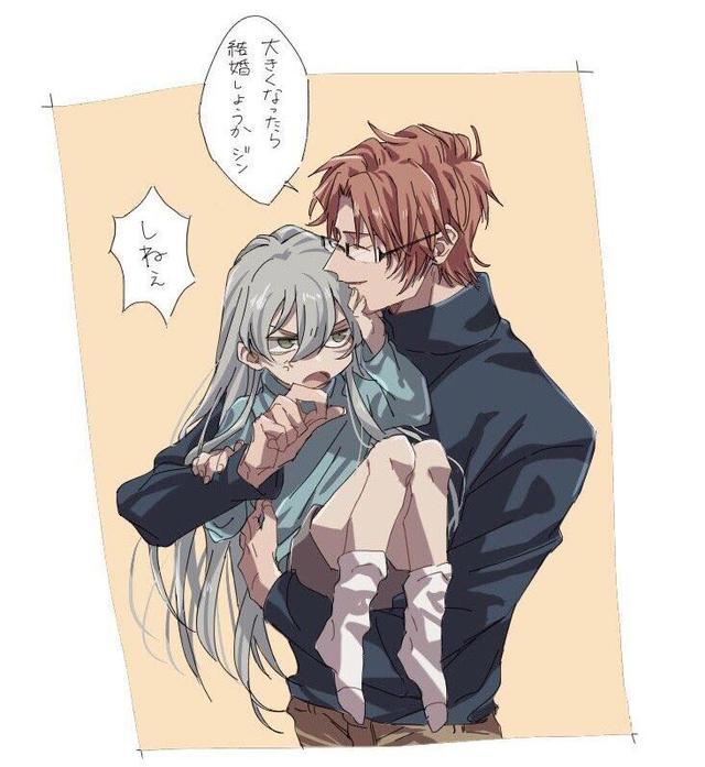 名侦探柯南：琴酒&秀一变小后的温柔宠溺现场，赤琴女孩来吃糖！